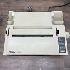 Vintage Epson Dot Matrix Printer 1986 Model LX-86 Impact Office Machine for sale  Shipping to South Africa