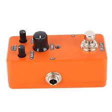 Pedal de efeitos de guitarra elétrica (Orange Delay) bloco único frequência ajustável comprar usado  Enviando para Brazil