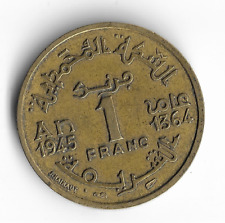 Maroc 1 franc d'occasion  Yvetot