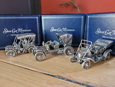 Coleção de carros em miniatura de prata esterlina Franklin Mint. Mais de 500 gramas de esterlina!, usado comprar usado  Enviando para Brazil