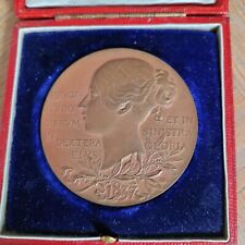 Boxed bronze medallion for sale  SEVENOAKS
