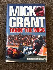 Signed mick grant for sale  SHIFNAL