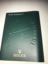 Rolex dateiust booklet usato  Jesolo