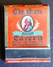 Vintage matchbook steuben for sale  Mechanicsburg