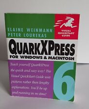 Quarkxpress visual quickstart for sale  NEWPORT