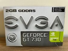 Placa de vídeo EVGA GeForce GT 730 2GB GDDR5 PCIE GPU. 02G-P3-3733-KR. comprar usado  Enviando para Brazil