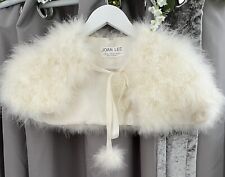Ivory feather bridal for sale  MONMOUTH