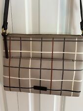 Fossil gray plaid for sale  North Andover