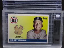 2006 Topps Mickey Mantle HR History GU Bat Relic #3/7 BGS 9 Yankees Z998, used for sale  Henrico