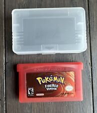 Cartucho de juego Pokemon Rojo Fuego Game Boy Advance hecho por diseñador personalizado segunda mano  Embacar hacia Argentina
