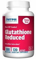 Suplemento dietético Jarrow Formulas glutatión reducido 500 mg - 120 cápsulas, usado segunda mano  Embacar hacia Mexico