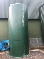 Large Vertical Water Storage Tank steel Agricultural approx. 8,000 litres, used for sale  BASINGSTOKE