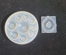 Silicone Epoxy Resin Craft Moulds X 2 for sale  Shipping to South Africa