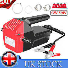 Electric Oil Pump 12V Diesel Fuel Fluid Extractor Electric Transfer Self-priming, used for sale  DUNSTABLE