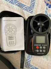 Digital Anemometer Wind Meter Handheld Digital Wind Speed Gauge BTMETER BT-100, used for sale  Shipping to South Africa