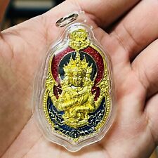 Amuleto Golden Brahma Phra Phrom Senhor Hindu Tailandês Deus da Criação comprar usado  Enviando para Brazil