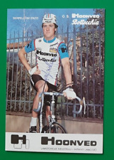 CYCLING cycling card SERPELLONI ENZO team HOONVED BOTTECCHIA 1982 Signed, used for sale  Shipping to South Africa