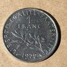 Franc 1972 nickel for sale  Shipping to Ireland