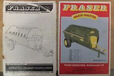 Fraser muck master for sale  BRIDPORT