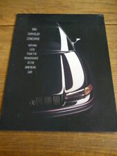 Chrysler concorde brochure for sale  FRODSHAM