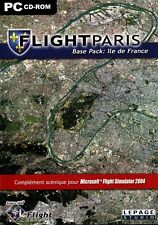 FLIGHT PARIS : ILE DE FRANCE / ADD-ON FLIGHT SIMULATOR 2004 PC / COMME NEUF / VF comprar usado  Enviando para Brazil