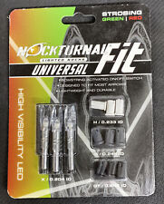 🌟 Nockturnal By Rage Universal Fit Red/Green Lighted Nock 3pk FREE SHIP 🌟 for sale  Shipping to South Africa