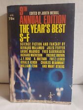 9ª Edição Anual The Year's Best Science and Fantasy (1965, Brochura) comprar usado  Enviando para Brazil