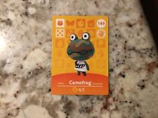 Auténtica tarjeta de Nintendo CAMOFROG 183 Animal Crossing de la serie 2 segunda mano  Embacar hacia Argentina