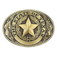 Hebilla de cinturón de estrella grabada para vaquero occidental nativo americano del estado de Texas para hombre segunda mano  Embacar hacia Argentina