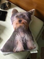 Yorkshire terrier cushion. for sale  ROYSTON