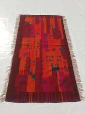 Usado, Tapete antigo charmoso escandinavo multicolorido casamento kilim 6,10x3,8 pés comprar usado  Enviando para Brazil