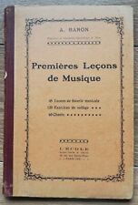 Premières leçons musique d'occasion  Chamalières