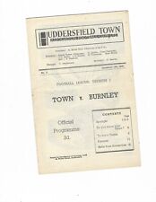 Huddersfield town burnley for sale  HALSTEAD
