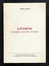 Livorno vecchie pagine usato  Varese