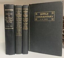 Lote de (4) Livros Bíblicos Comentários Vintage H Leo Boles, J. Shepherd, E.M Zerr, usado comprar usado  Enviando para Brazil