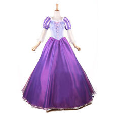 Adulto Rapunzel Elegante Vestido Cosplay Disfraz Princesa Cuento de Hadas Vestido de Baile enredado{ segunda mano  Embacar hacia Argentina