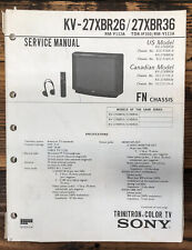 Manual de serviço de TV Sony KV-27XBR26 KV-27XBR36 *Original* comprar usado  Enviando para Brazil