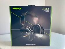 Auriculares de monitoreo profesional cerrados sobre la oreja Shure SRH840A - ¡COMO NUEVOS! segunda mano  Embacar hacia Mexico