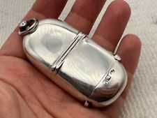 antique silver sovereign case for sale  LONDON