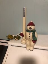 Snowman candle nightlight for sale  Zanesville