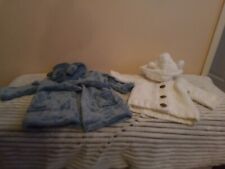 Baby cardigan white for sale  POOLE