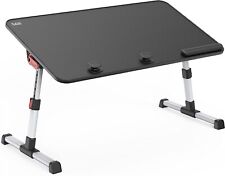 Mesa ajustável para laptop para cama dobrável e portátil, mesa bandeja de colo - cor MARROM comprar usado  Enviando para Brazil