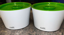 Two Catit Cat Food Bowl Slow Feeder Feeding Solution for sale  Shipping to South Africa