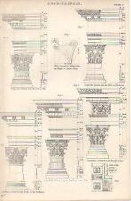 1868 print architecture for sale  YORK