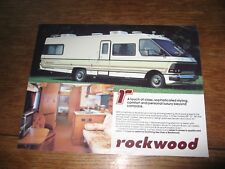 1990s rockwood motorhome for sale  HONITON