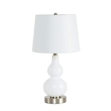 cream white lamp table for sale  Dallas