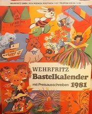 Wehrfritz kalender 1979 gebraucht kaufen  München