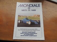 Formula ford mondiale for sale  LONGFIELD