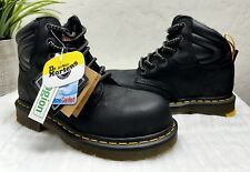 Dr Martens Boots Industrial Steel Toe Safety SZ 6 Men 7 Womens Black- NEW for sale  Shipping to South Africa