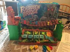Vintage 1992 Milton Bradley FORBIDDEN BRIDGE Board Game Box Works but Incomplete for sale  Shipping to Canada